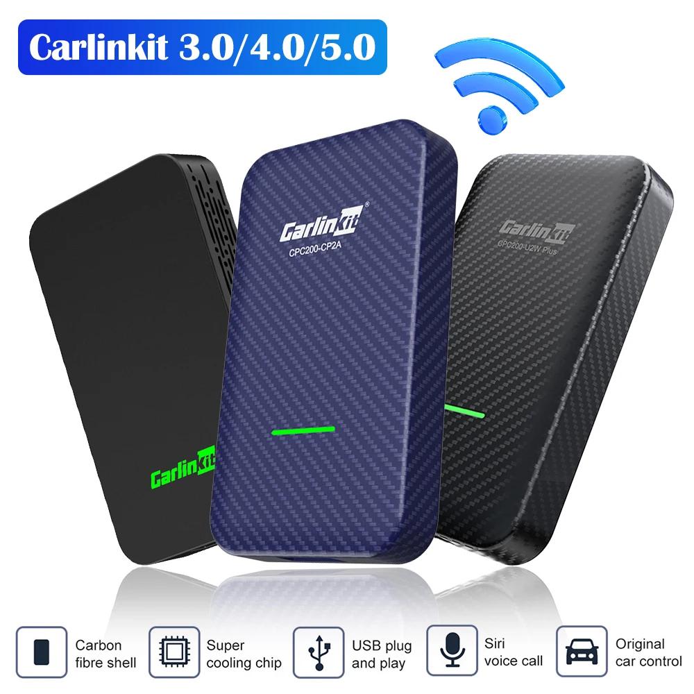 CarlinKit 5.0  4.0  CarPlay ̴  iOS  ȵ̵ BT Wifi ڵ   ȵ̵ ڵ  Apple Car Play Box